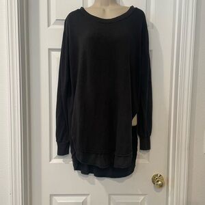 Ocean Drive Black Long Sleeve Tunic